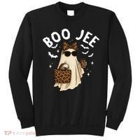 Boo JEE Boujee Ghost Halloween October Vibes Sweatshirt thumb 0