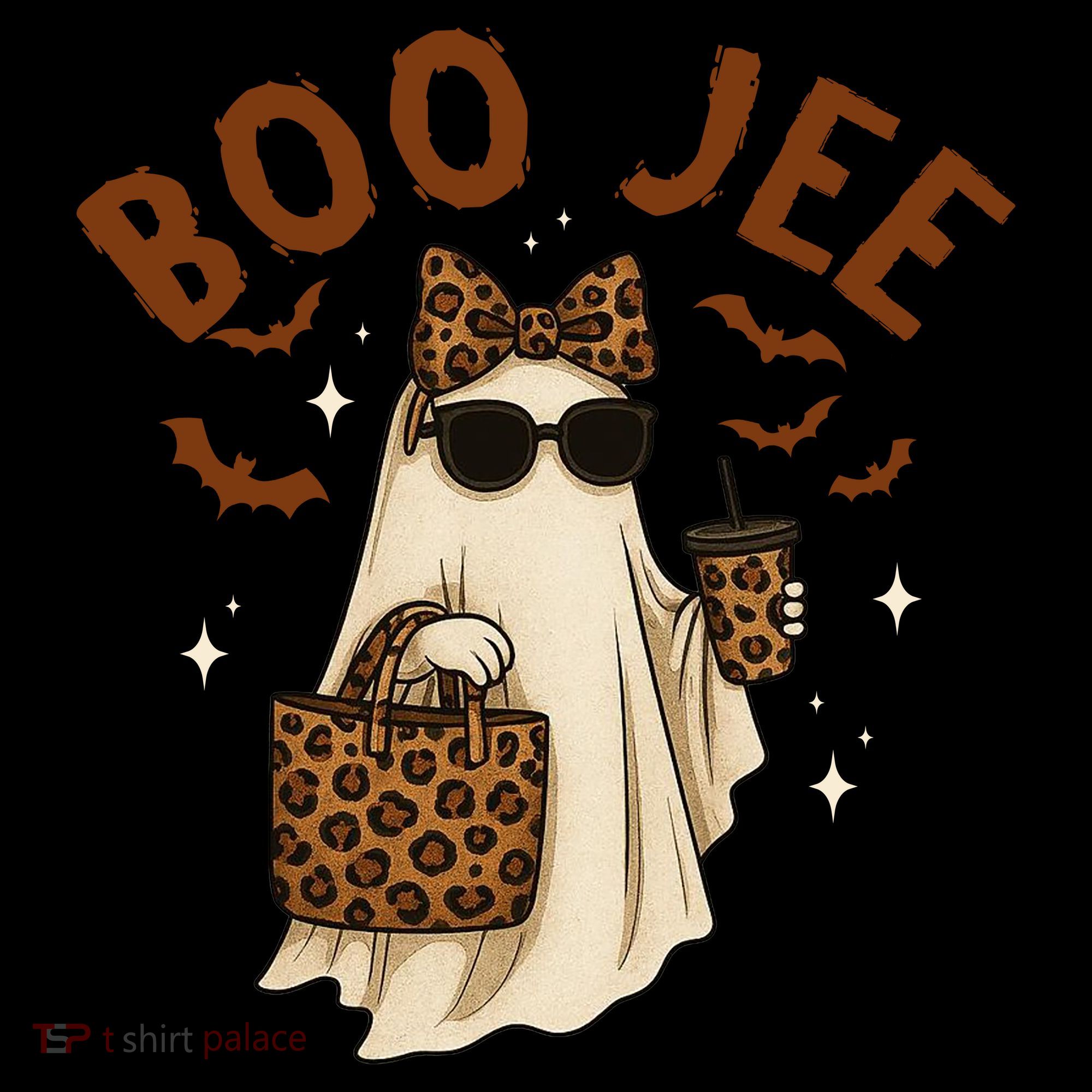 Boo JEE Boujee Ghost Halloween October Vibes Coffee Mug