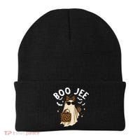 Boo JEE Boujee Ghost Halloween October Vibes Beanie thumb 0