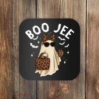 Boo JEE Boujee Ghost Halloween October Vibes Coaster thumb 0