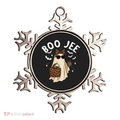 Boo JEE Boujee Ghost Halloween October Vibes Ornament