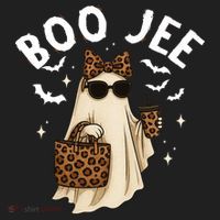 Boo JEE Boujee Ghost Halloween October Vibes Hat thumb 2