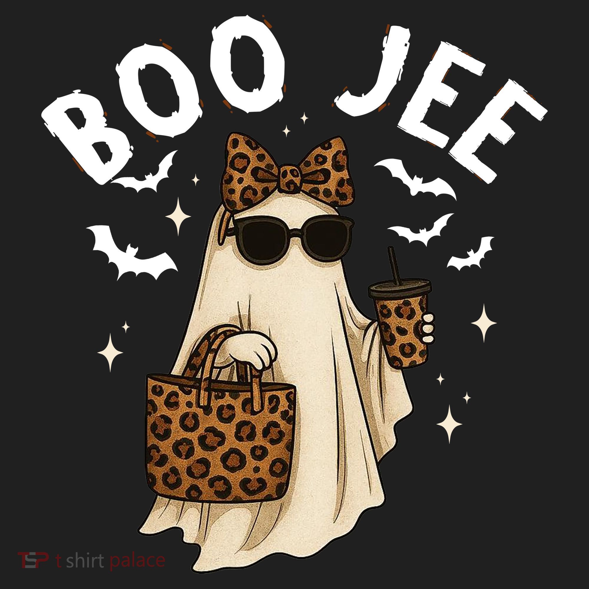 Boo JEE Boujee Ghost Halloween October Vibes Hat
