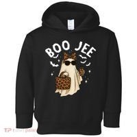 Boo JEE Boujee Ghost Halloween October Vibes Toddler Hoodie thumb 0