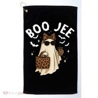 Boo JEE Boujee Ghost Halloween October Vibes Golf Towel thumb 0