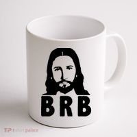 BRB Jesus Be Right Back Coffee Mug thumb 1