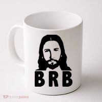 BRB Jesus Be Right Back Coffee Mug thumb 0