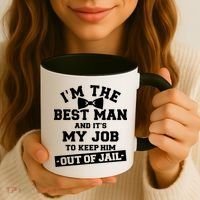 Best Jail Bachelor Party Gift Coffee Mug thumb 3