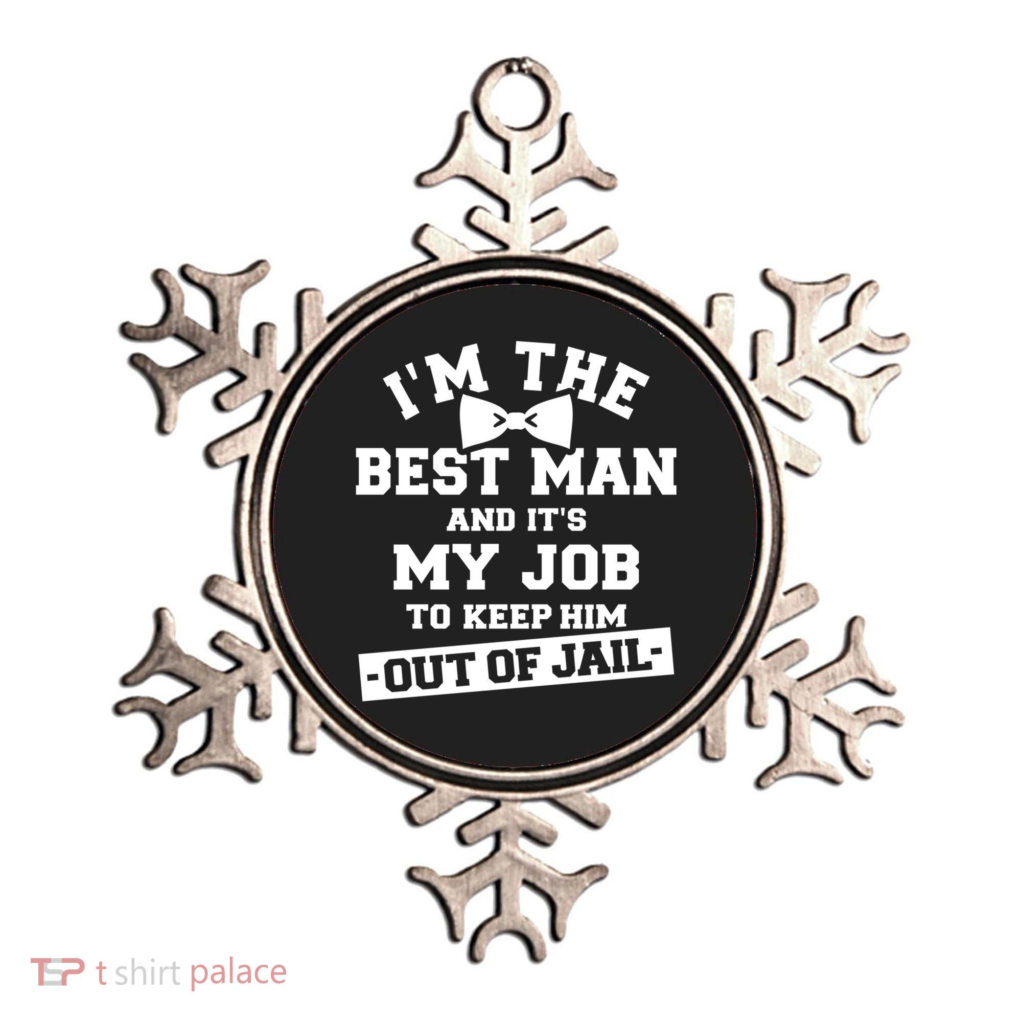 Best Jail Bachelor Party Gift Ornament