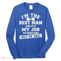 Best Jail Bachelor Party Gift Long Sleeve Shirt thumb 0