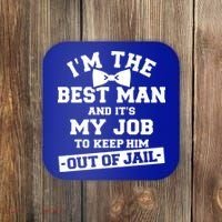 Best Jail Bachelor Party Gift Coaster thumb 0