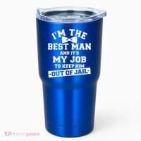Best Jail Bachelor Party Gift Tumbler thumb 0