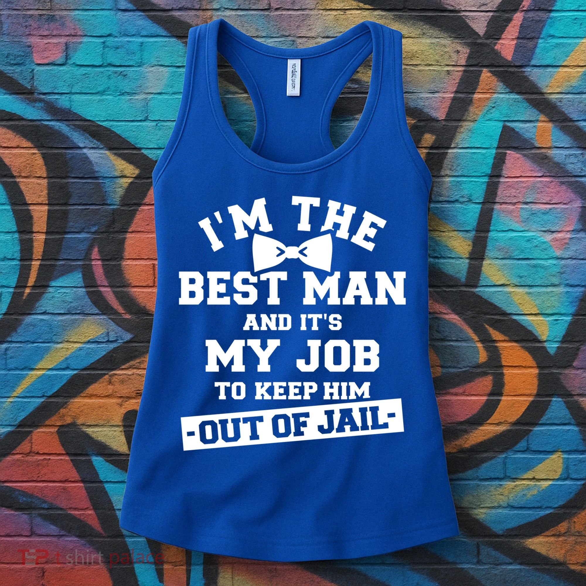 Best Jail Bachelor Party Gift Women's Tank Top