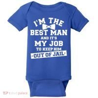 Best Jail Bachelor Party Gift Baby Bodysuit thumb 0