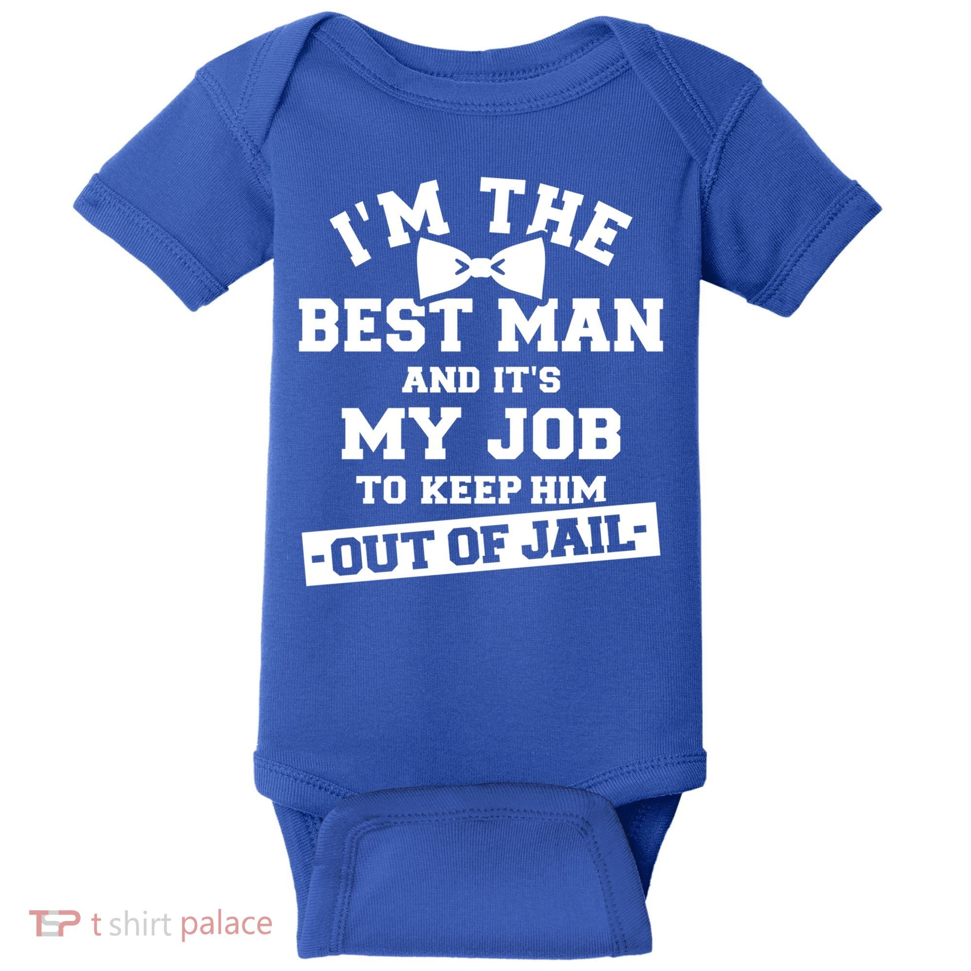 Best Jail Bachelor Party Gift Baby Bodysuit