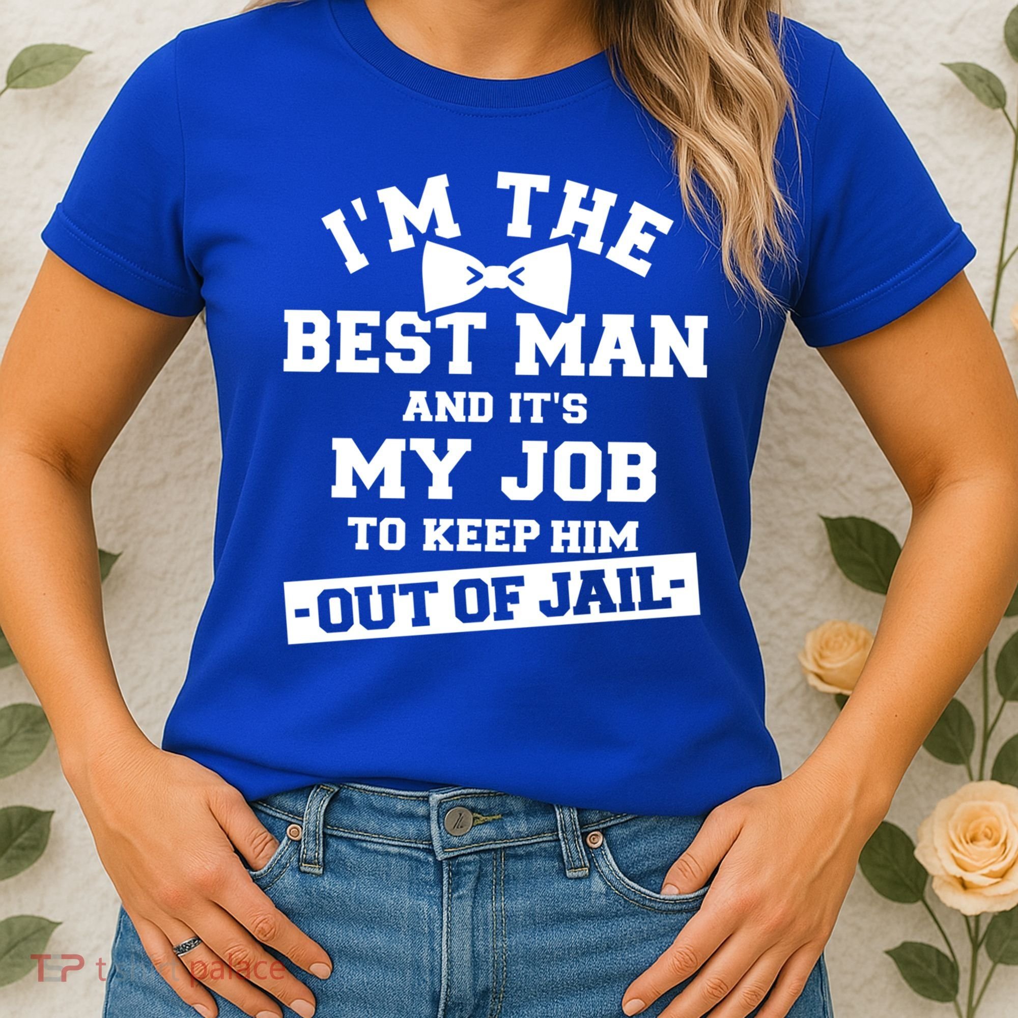 Best Jail Bachelor Party Gift Women's T-Shirt