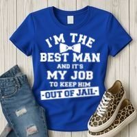 Best Jail Bachelor Party Gift Women's T-Shirt thumb 3