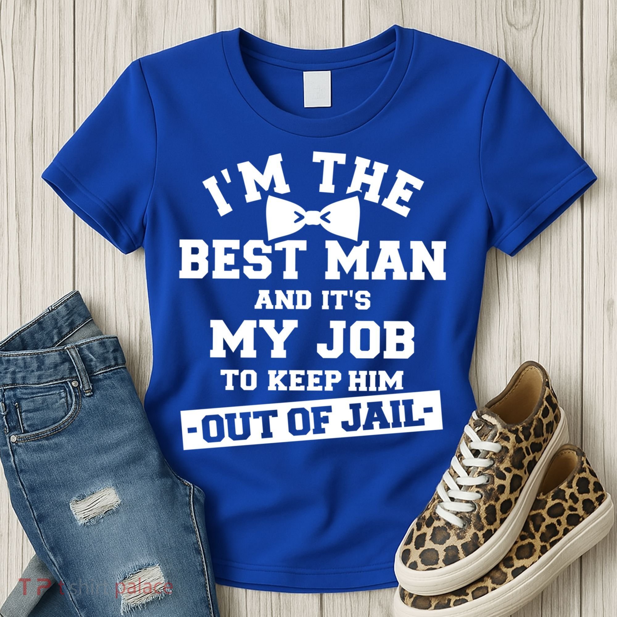 Best Jail Bachelor Party Gift Women's T-Shirt