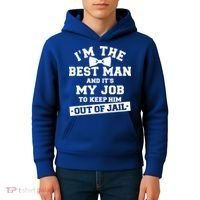 Best Jail Bachelor Party Gift Kids Hoodie thumb 4