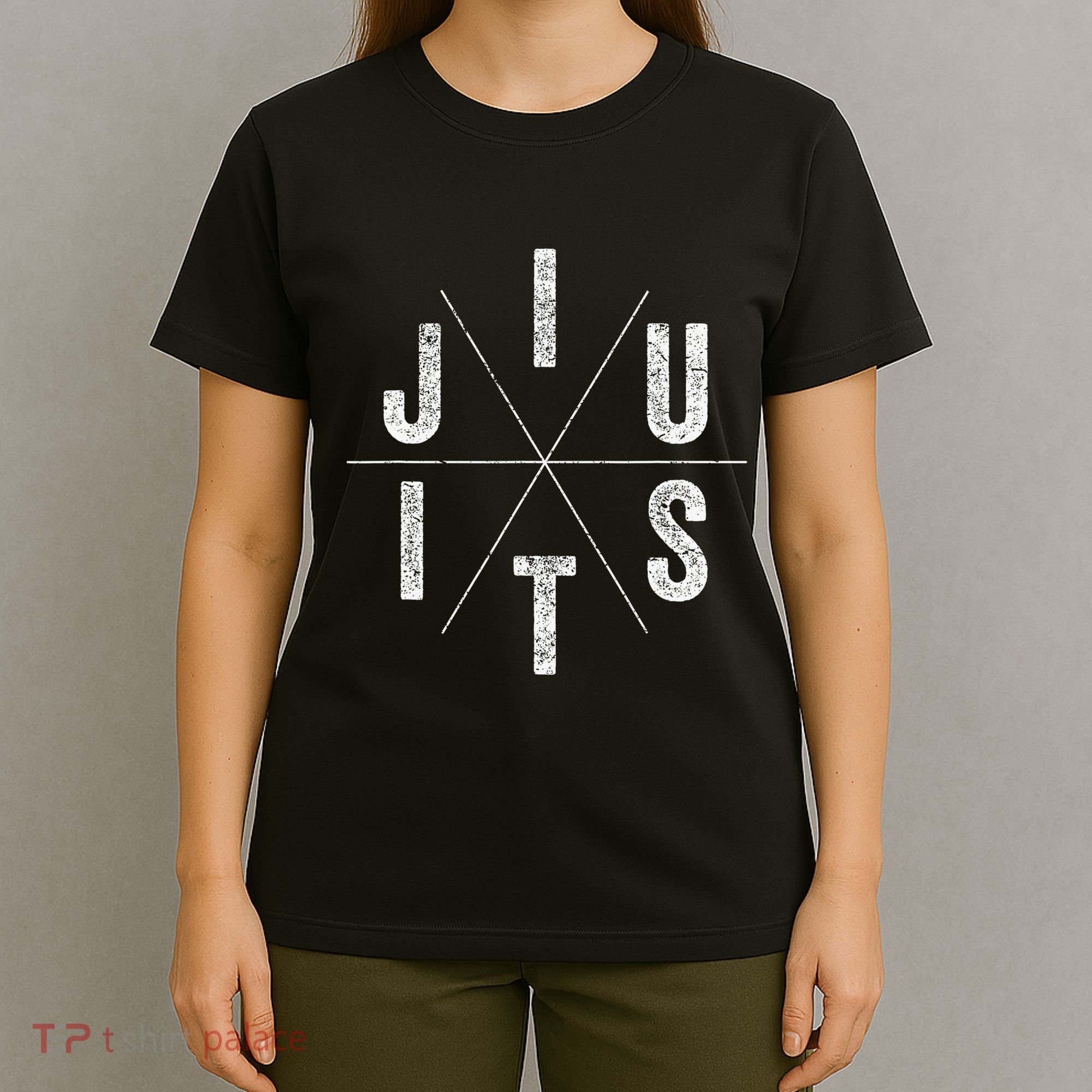 Brazilian Jiu-jitsu BJJ The cross face position T-Shirt