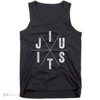 Brazilian Jiu-jitsu BJJ The cross face position Tank Top thumb 0