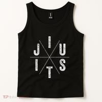 Brazilian Jiu-jitsu BJJ The cross face position Tank Top thumb 2