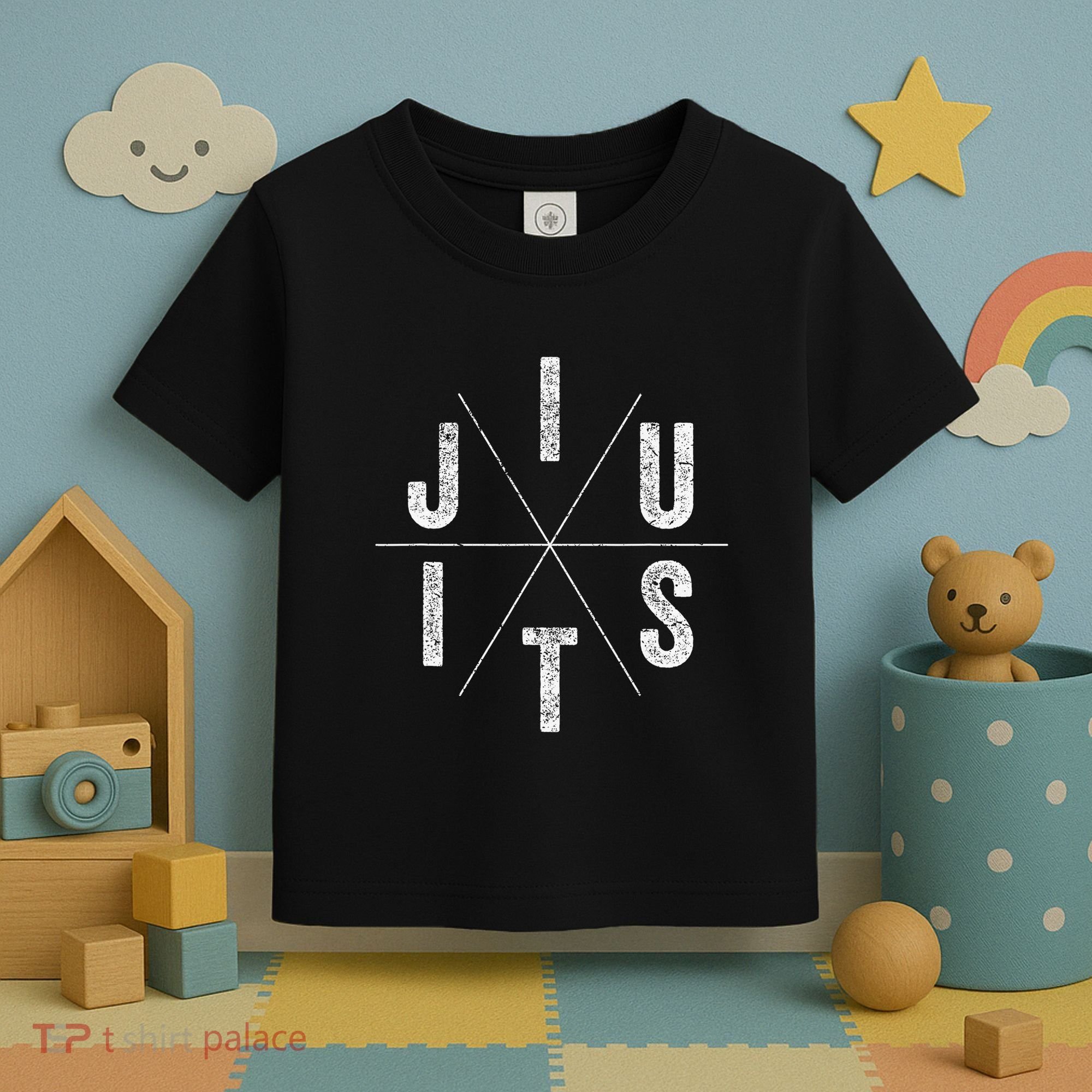 Brazilian Jiu-jitsu BJJ The cross face position Toddler T-Shirt