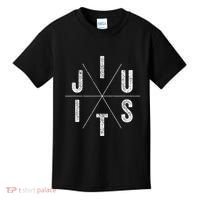 Brazilian Jiu-jitsu BJJ The cross face position Kids T-Shirt thumb 0