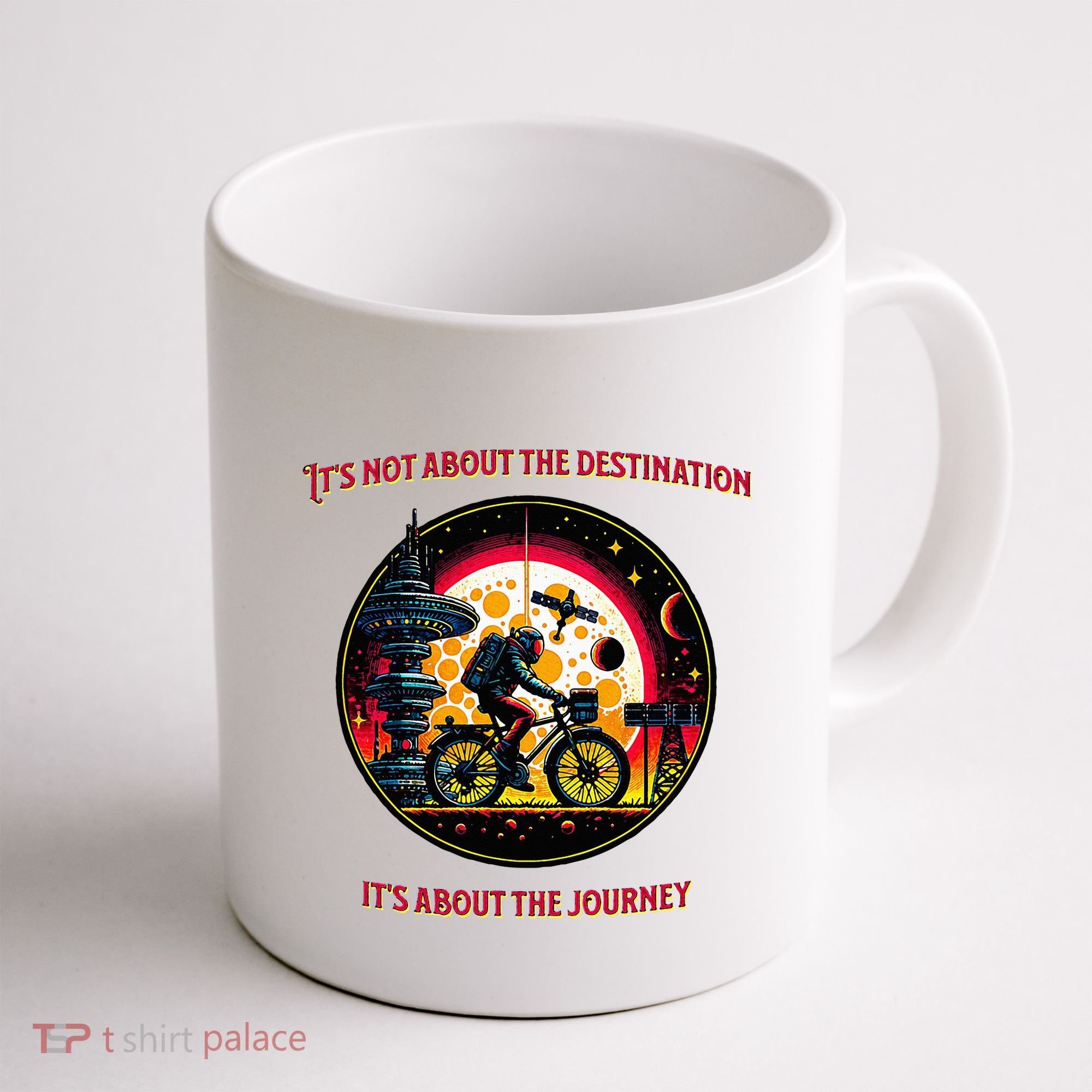 Bike Journey Coffee Mug