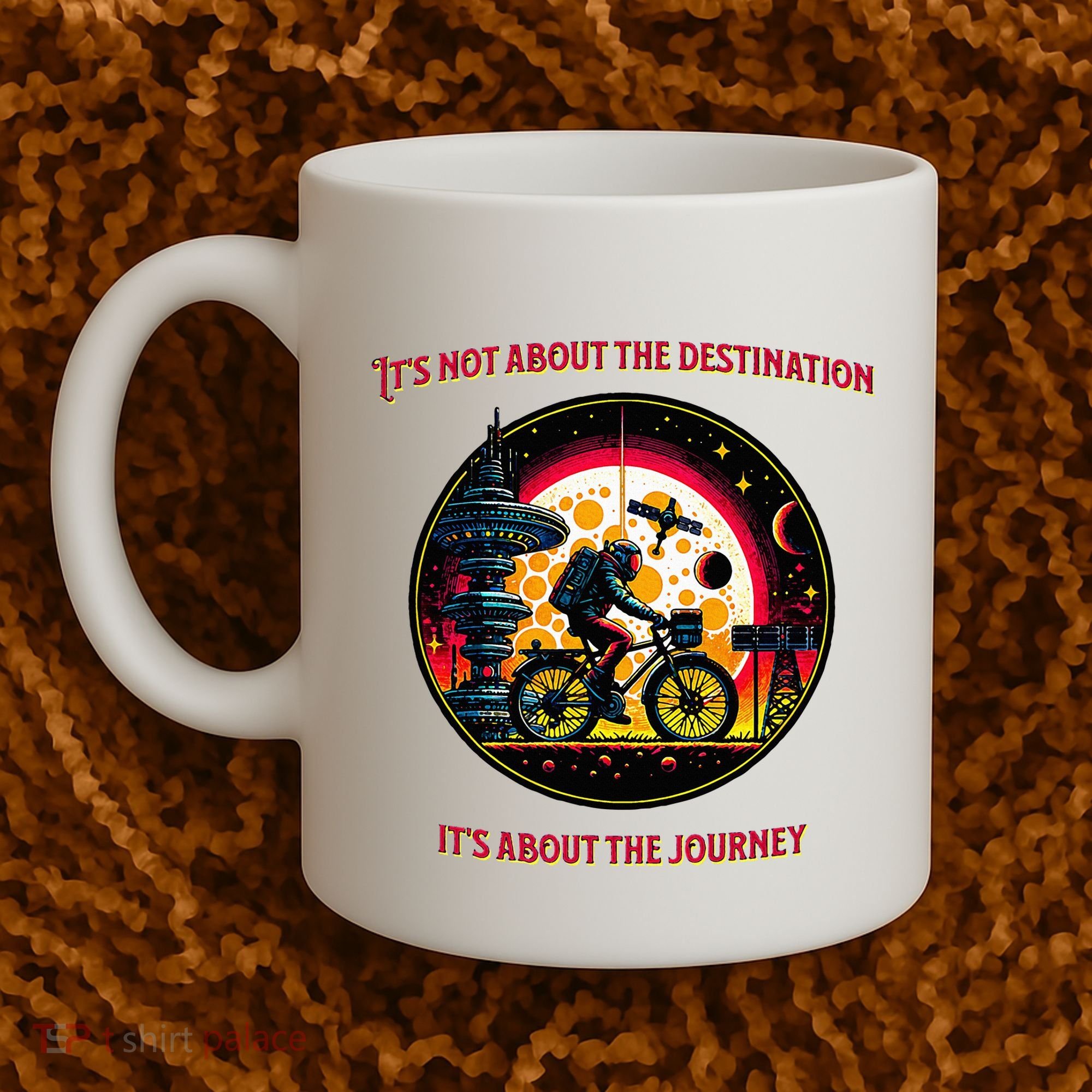 Bike Journey Coffee Mug
