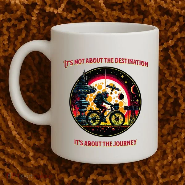 Bike Journey Coffee Mug