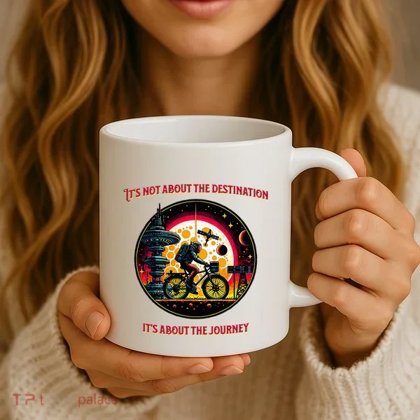 Bike Journey Coffee Mug