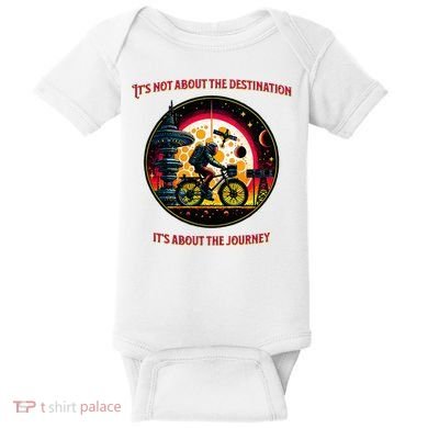 Bike Journey Baby Bodysuit