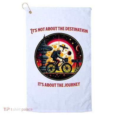 Bike Journey Golf Towel