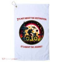 Bike Journey Golf Towel thumb 0