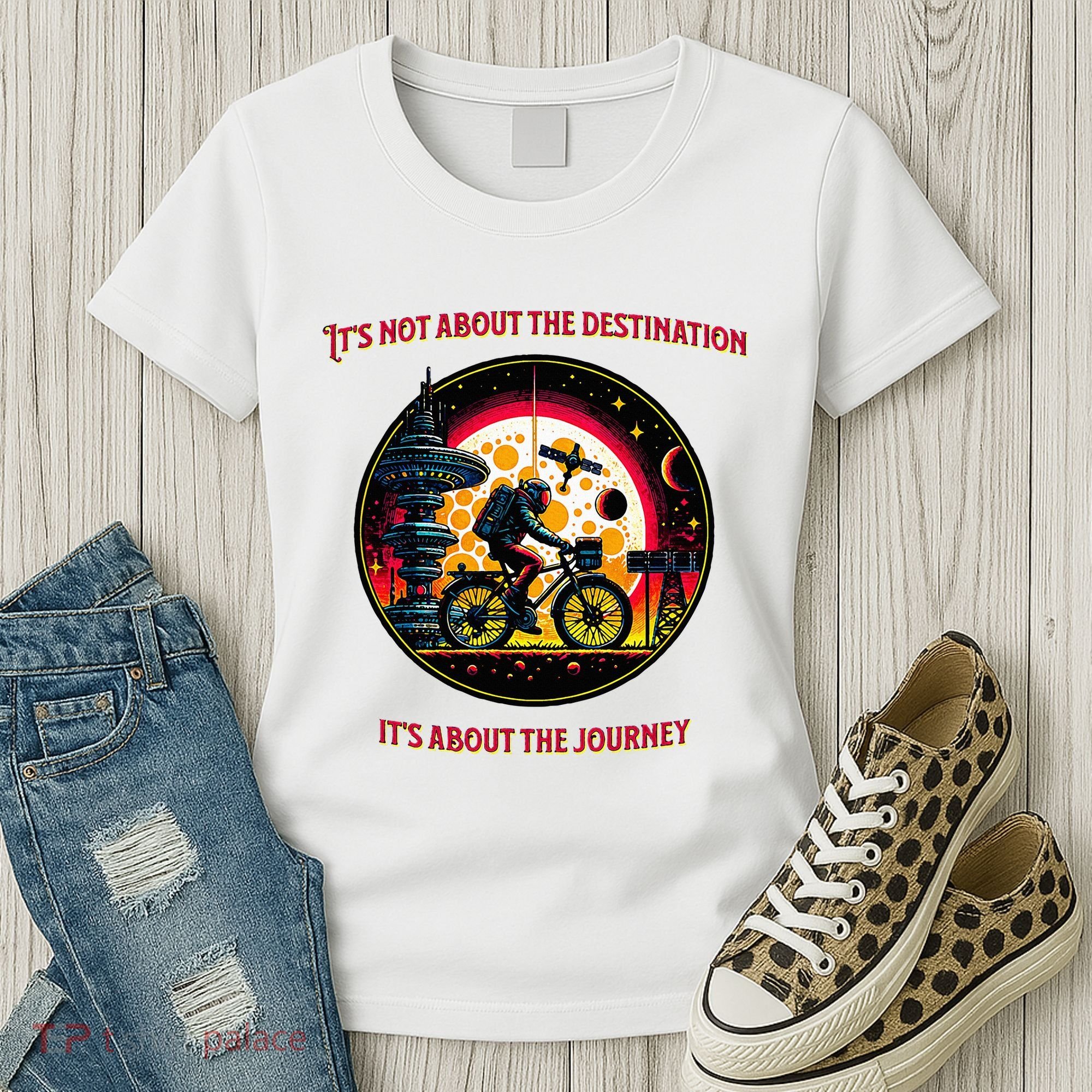 Bike Journey Women's T-Shirt