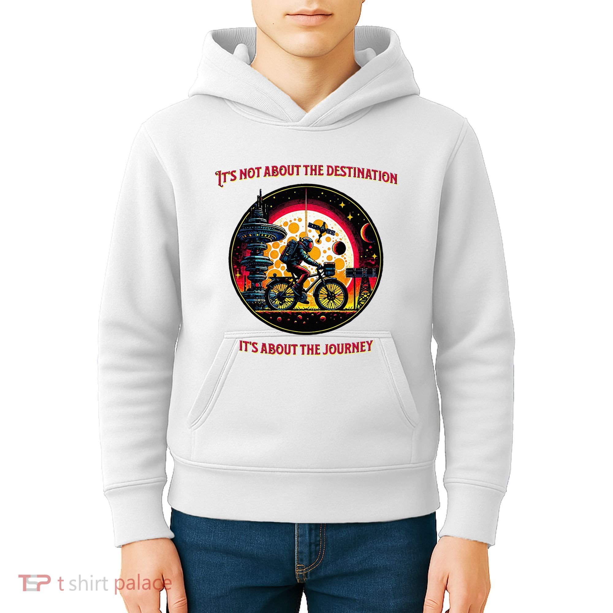 Bike Journey Kids Hoodie