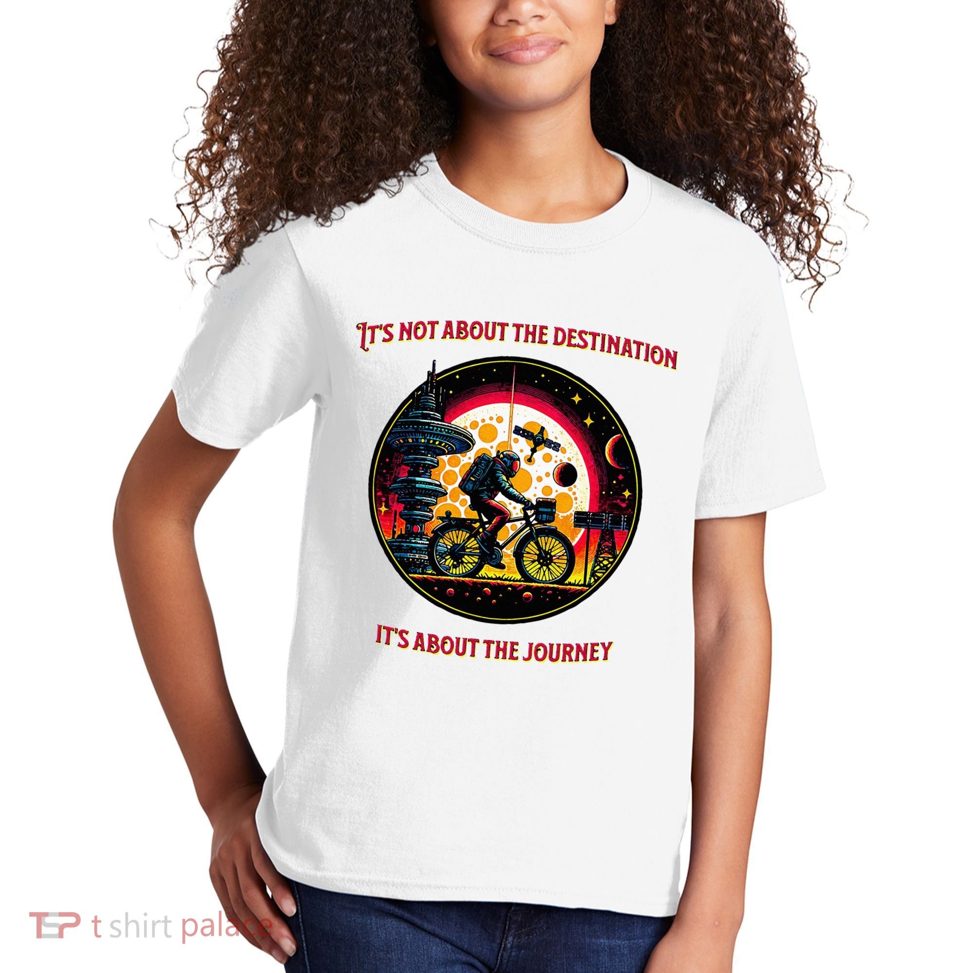 Bike Journey Kids T-Shirt
