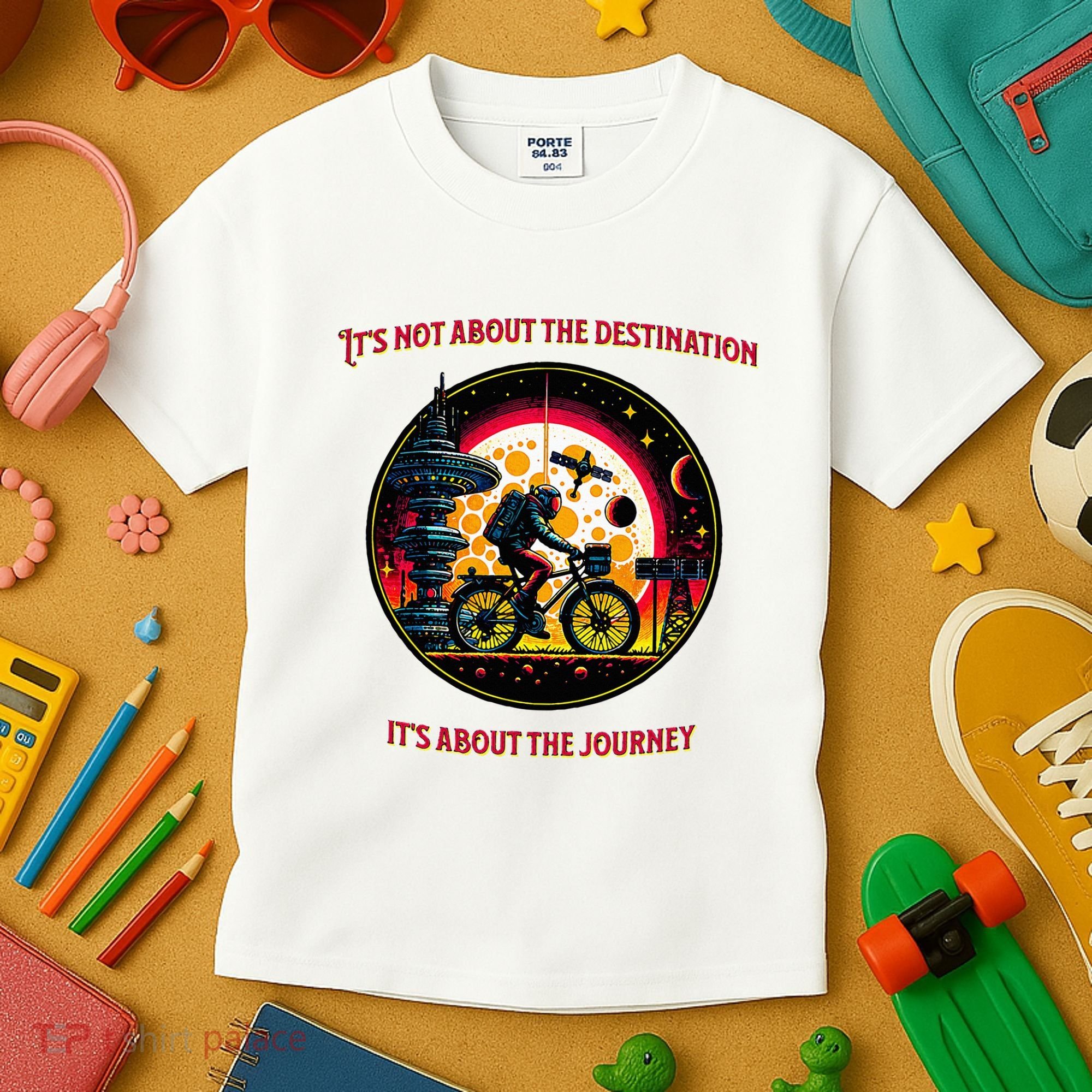 Bike Journey Kids T-Shirt
