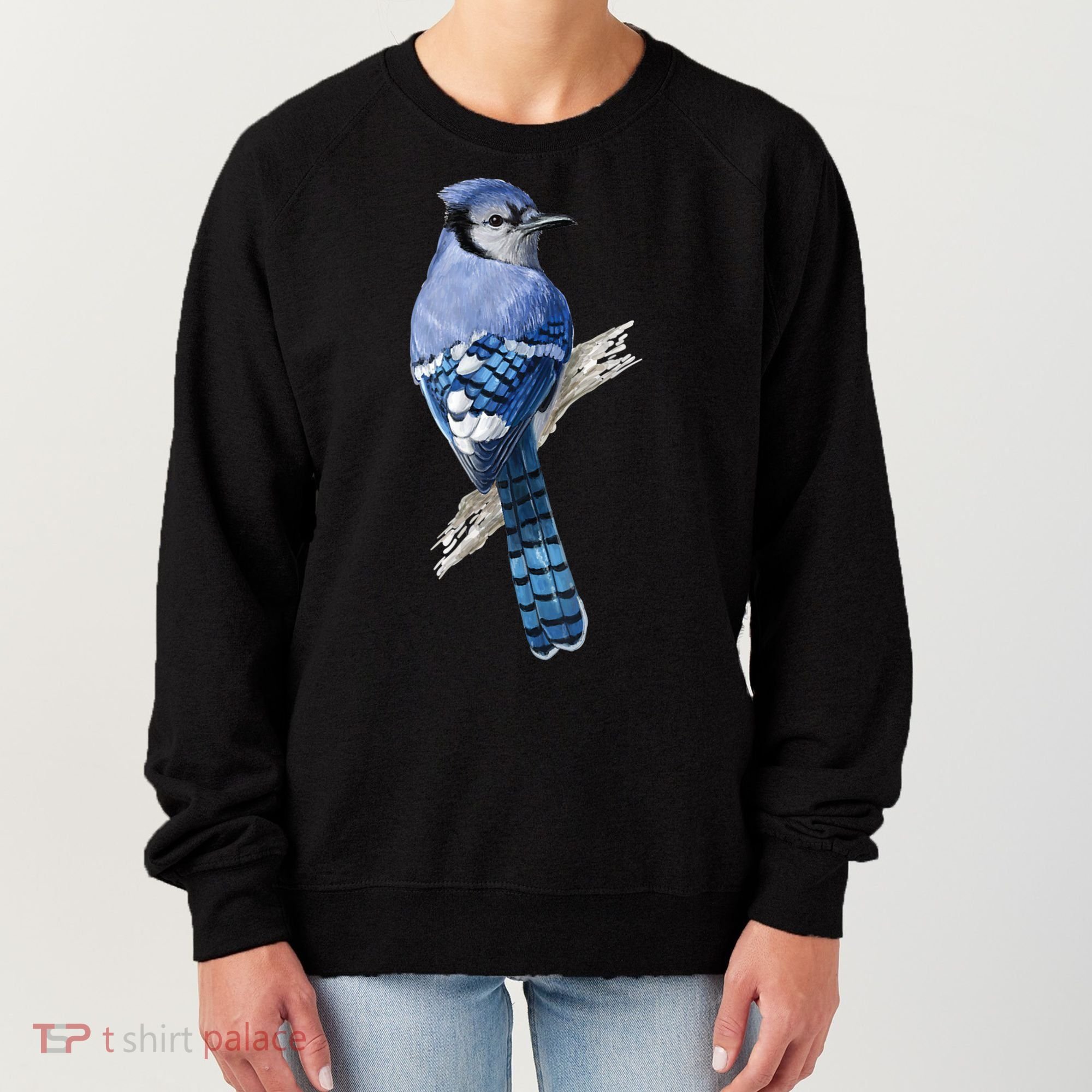 Blue Jay Bird Women's Sweatshirt