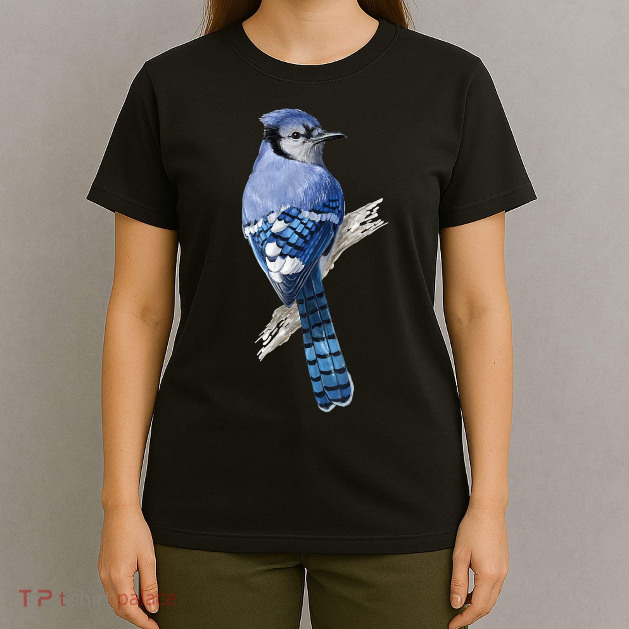 Blue Jay Bird T-Shirt
