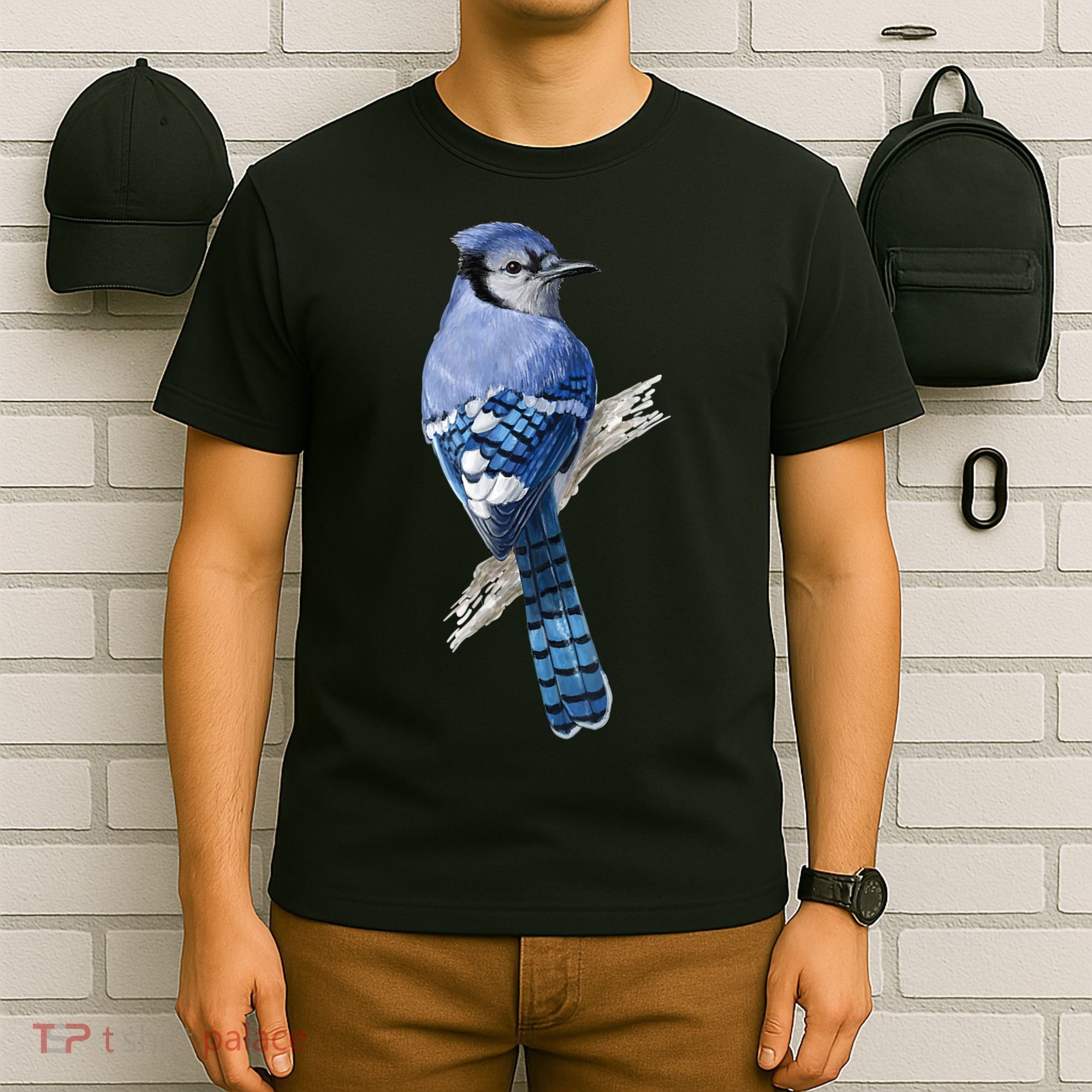 Blue Jay Bird T-Shirt