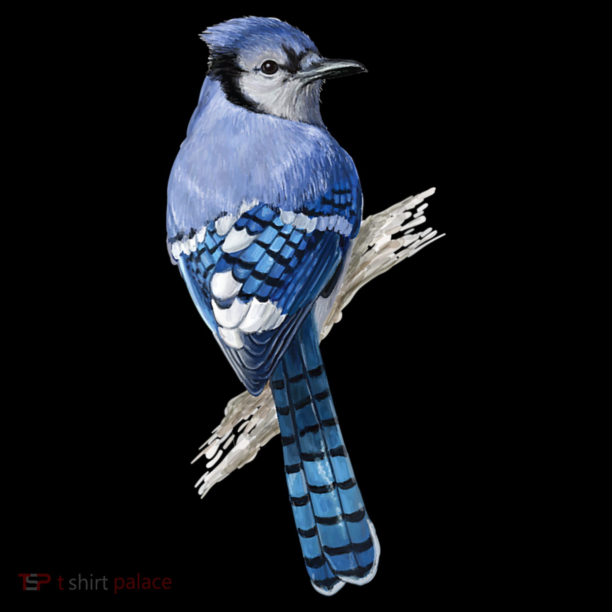 Blue Jay Bird Backpack