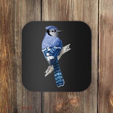 Blue Jay Bird Coaster