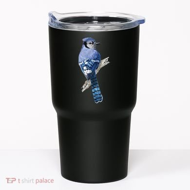 Blue Jay Bird Tumbler