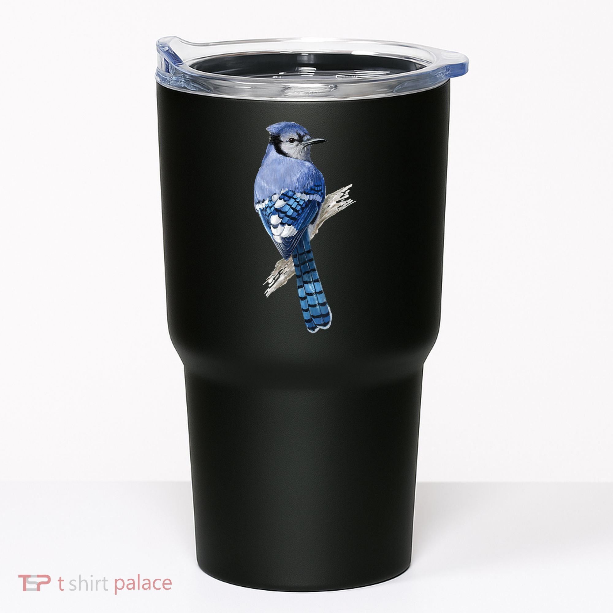 Blue Jay Bird Tumbler