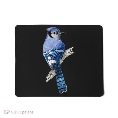 Blue Jay Bird Mousepad