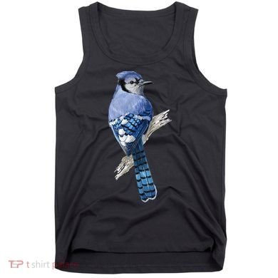 Blue Jay Bird Tank Top