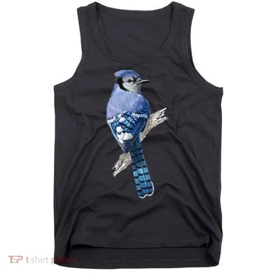 Blue Jay Bird Tank Top