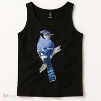 Blue Jay Bird Tank Top thumb 2